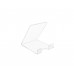 FixtureDisplays® Acrylic Plexiglass Clear Plate Holder Glorifier 13807 4 PK